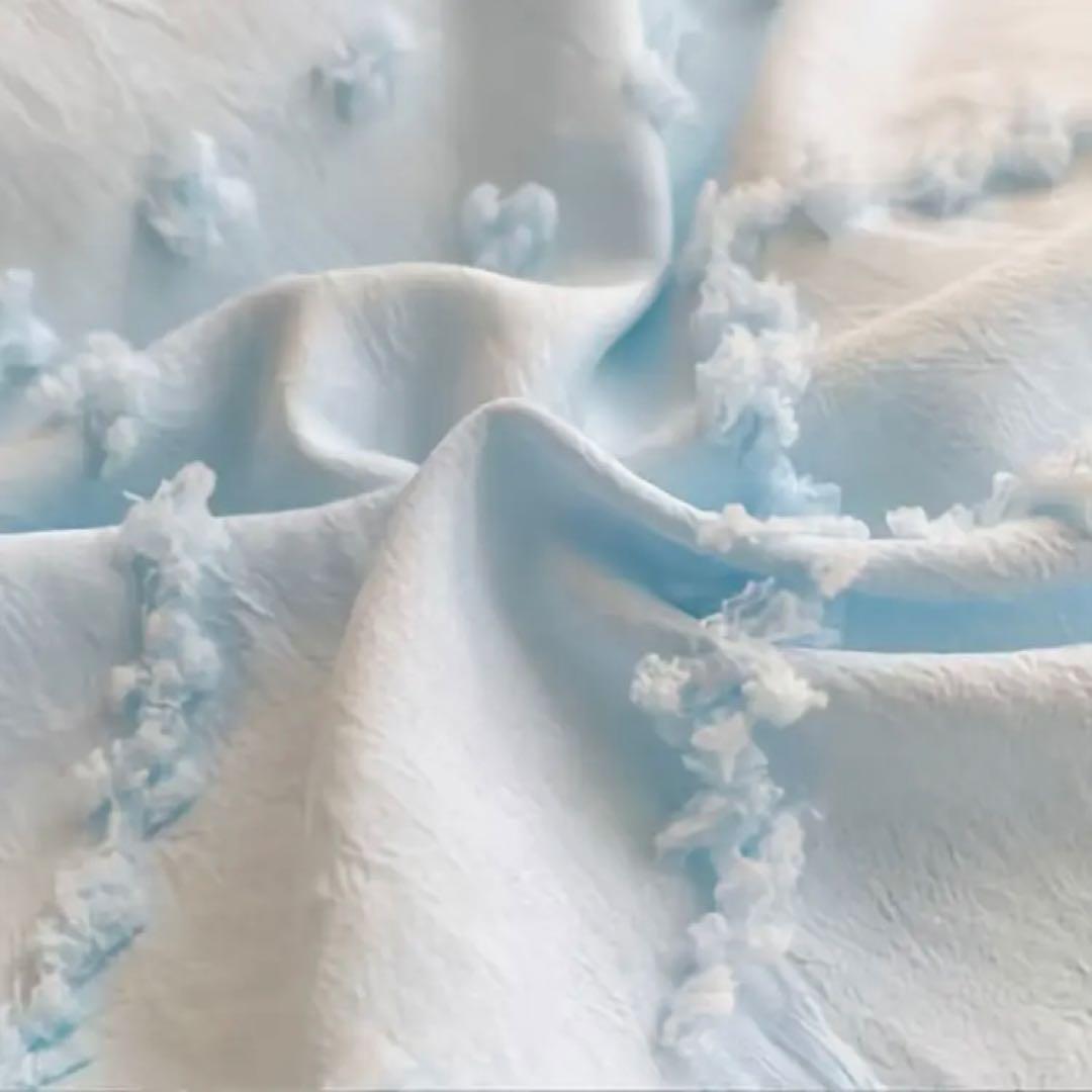 フリル付き 布団カバー シングル3点セット