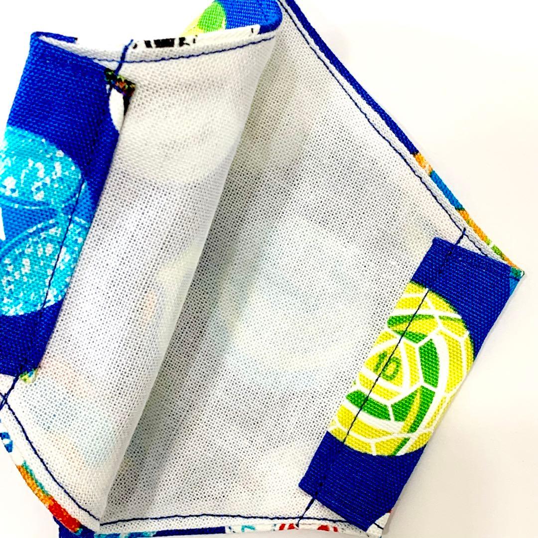 No.647 オーダーマスク　サッカー　ボール　ハンドメイド　インナーマスク