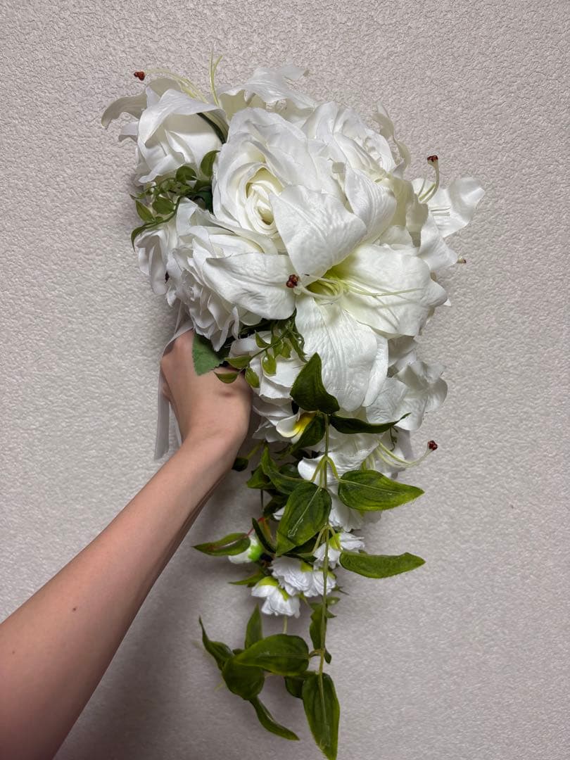 ウェディングブーケ＋ブートニアセット