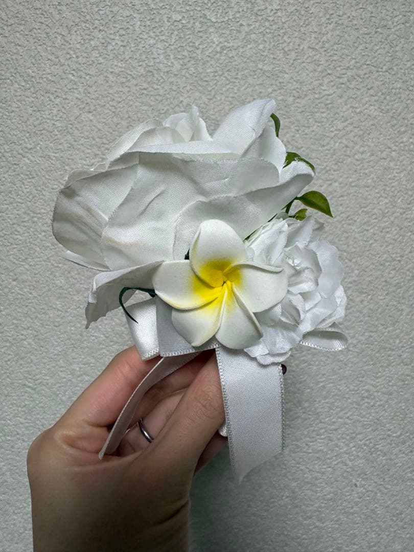 ウェディングブーケ＋ブートニアセット