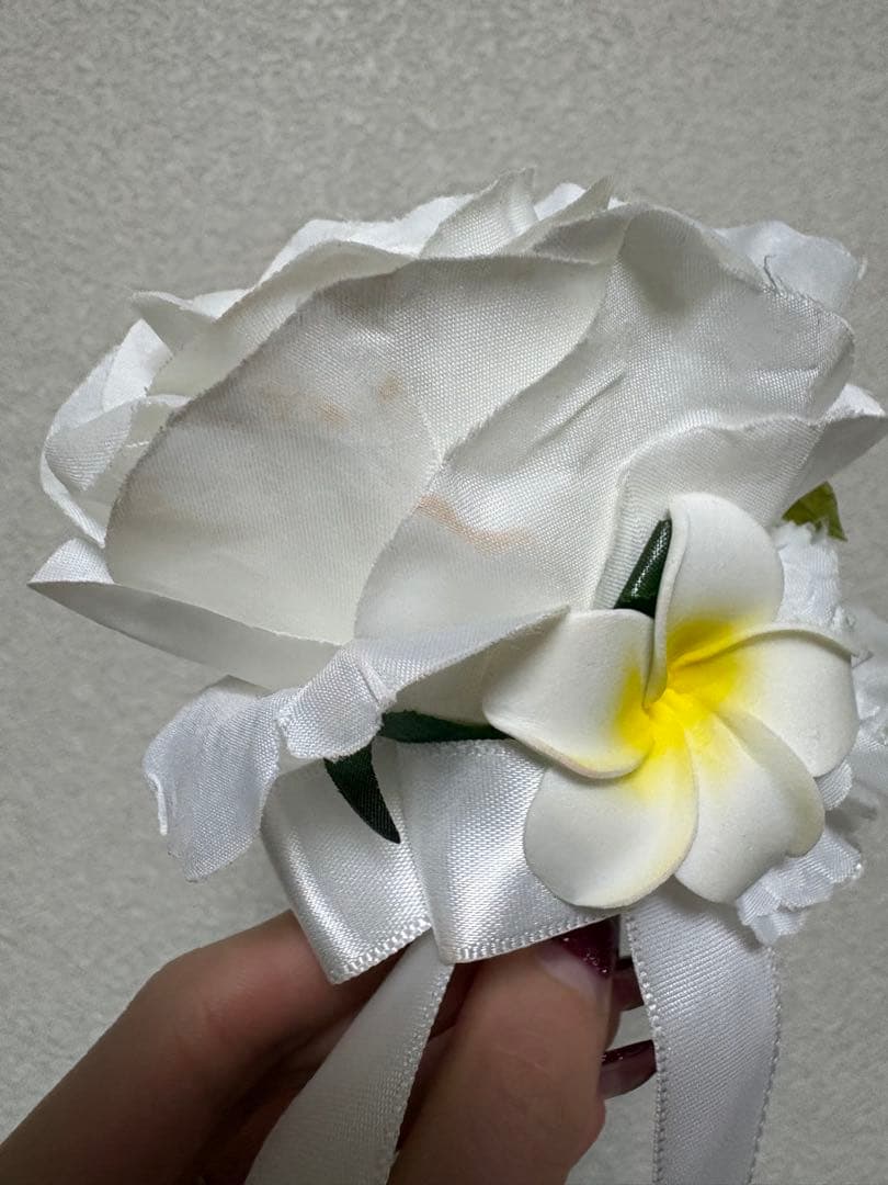 ウェディングブーケ＋ブートニアセット