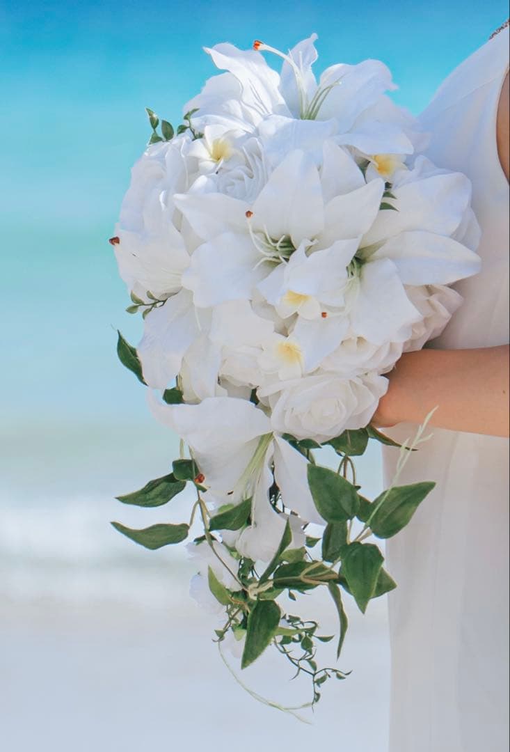 ウェディングブーケ＋ブートニアセット