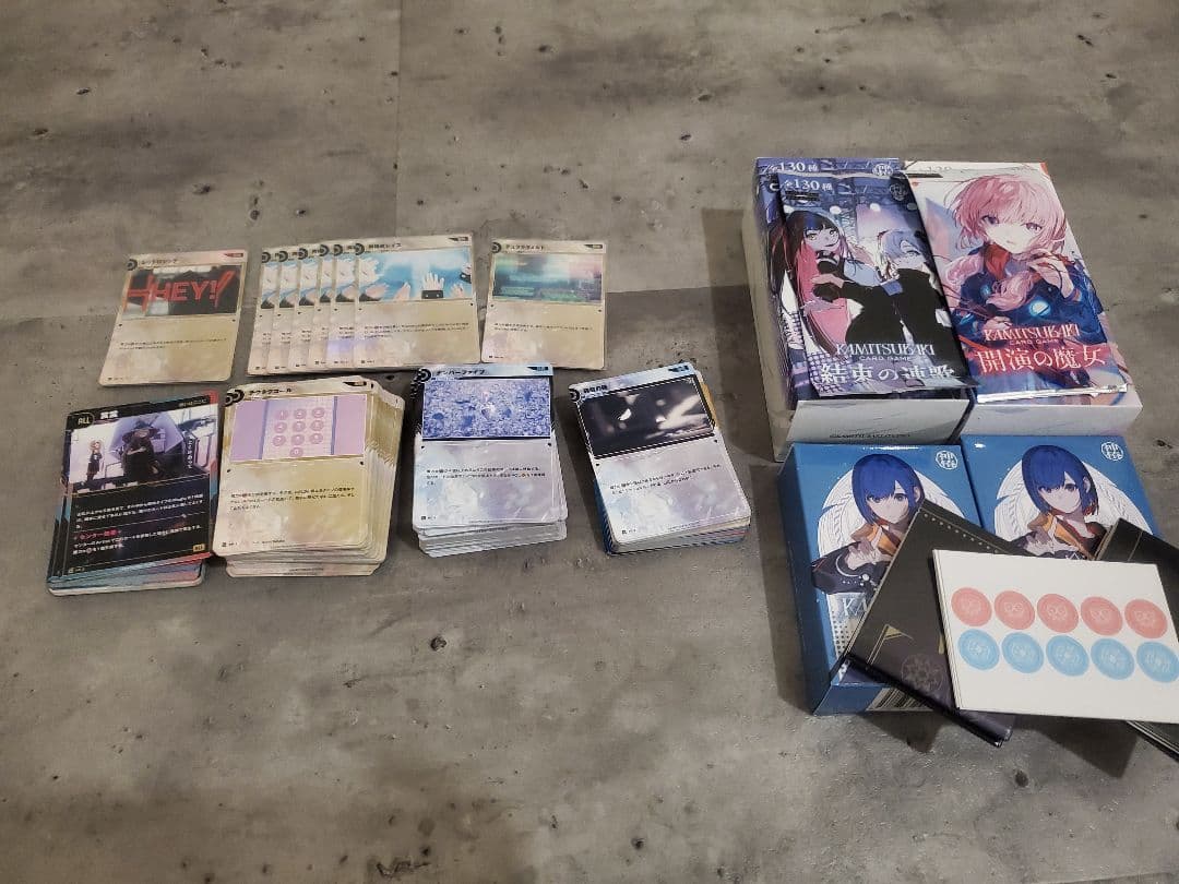 神椿TCG スターター／引退セット（結束の練歌まで）