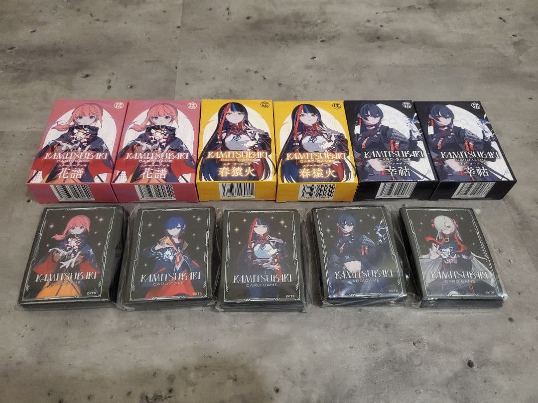 神椿TCG スターター／引退セット（結束の練歌まで）