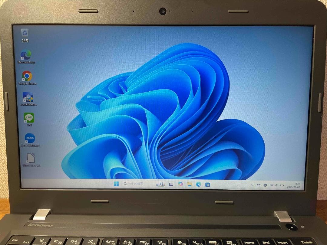 Win11搭載 ThinkPad E450 メモリ12GB 新品SSD256GB