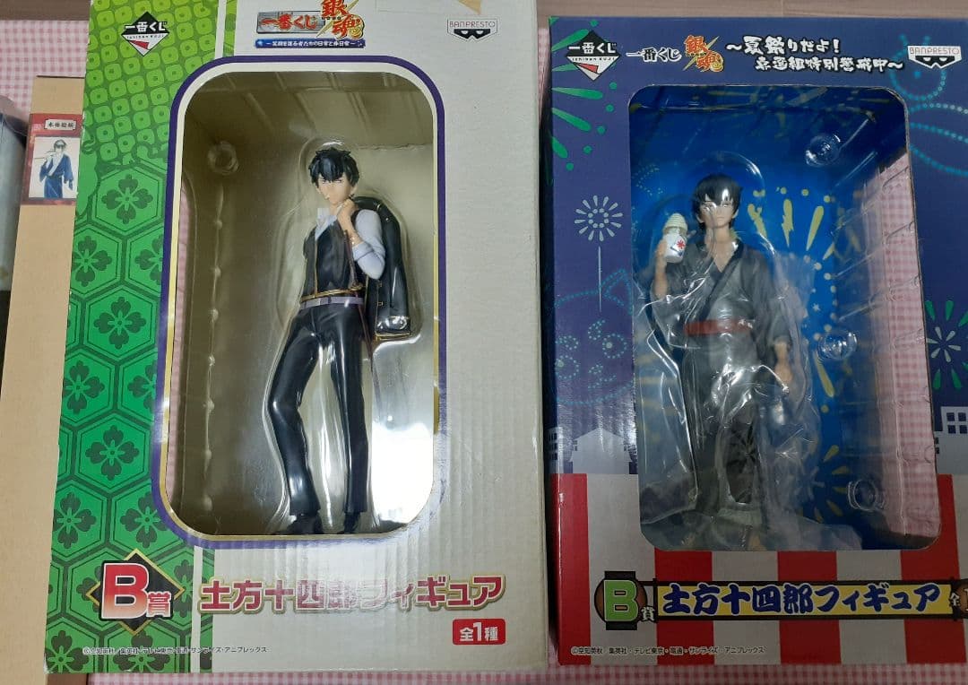 銀魂 土方十四郎 フィギュア 掛け軸 缶バッジ 他 まとめ売り