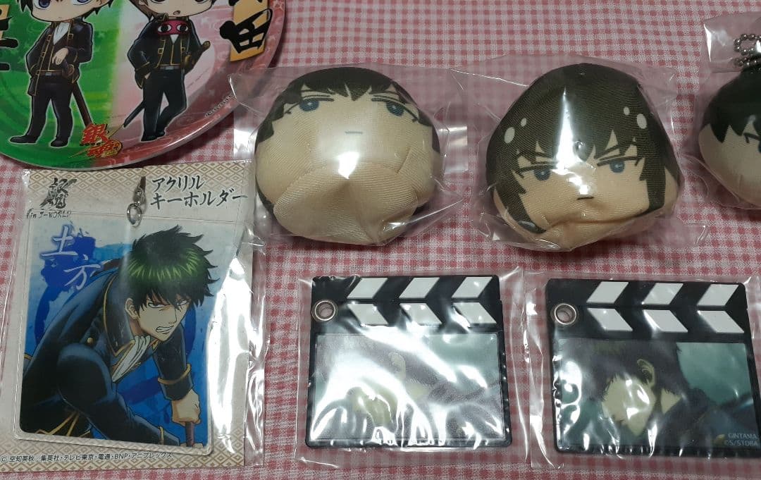 銀魂 土方十四郎 フィギュア 掛け軸 缶バッジ 他 まとめ売り