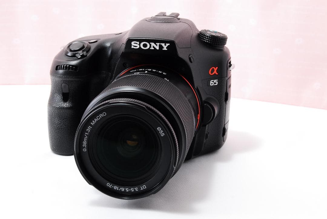 〓DT 18-70mmレンズ付〓ソニー SONY α65 デジタル一眼レフカメラ