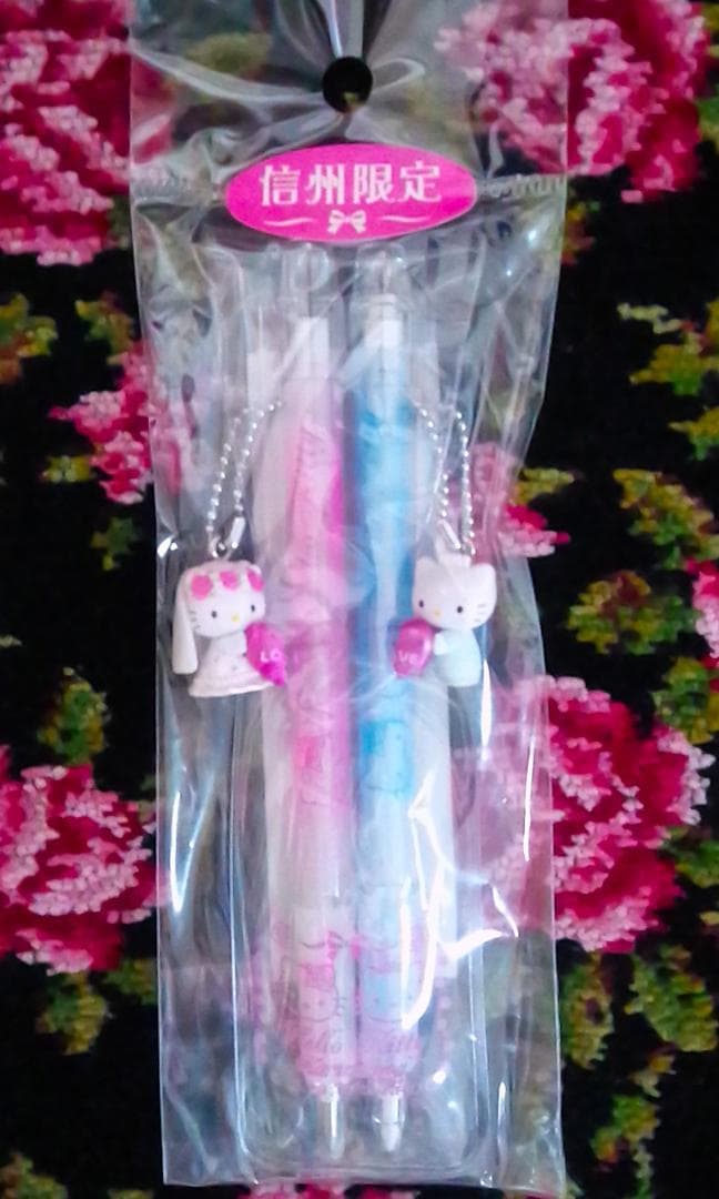 キティ 軽井沢 ウェディング ボールペン&シャープペン 信州限定品