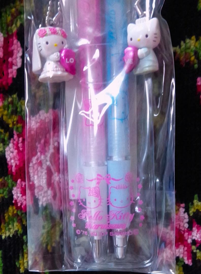 キティ 軽井沢 ウェディング ボールペン&シャープペン 信州限定品