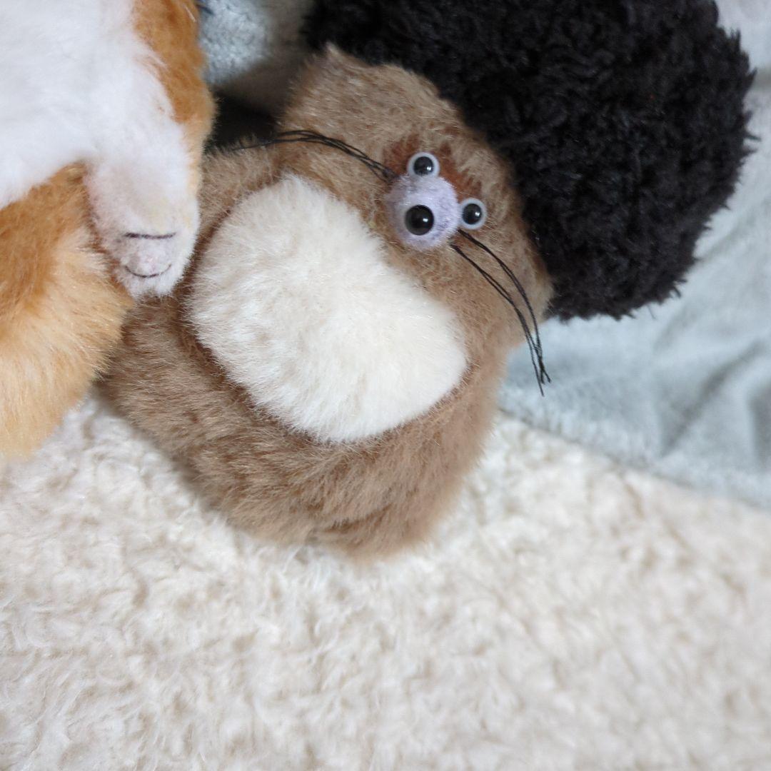 アートドール 作家 ハンドメイド 創作 国内 ぬいぐるみ たぬき 猫