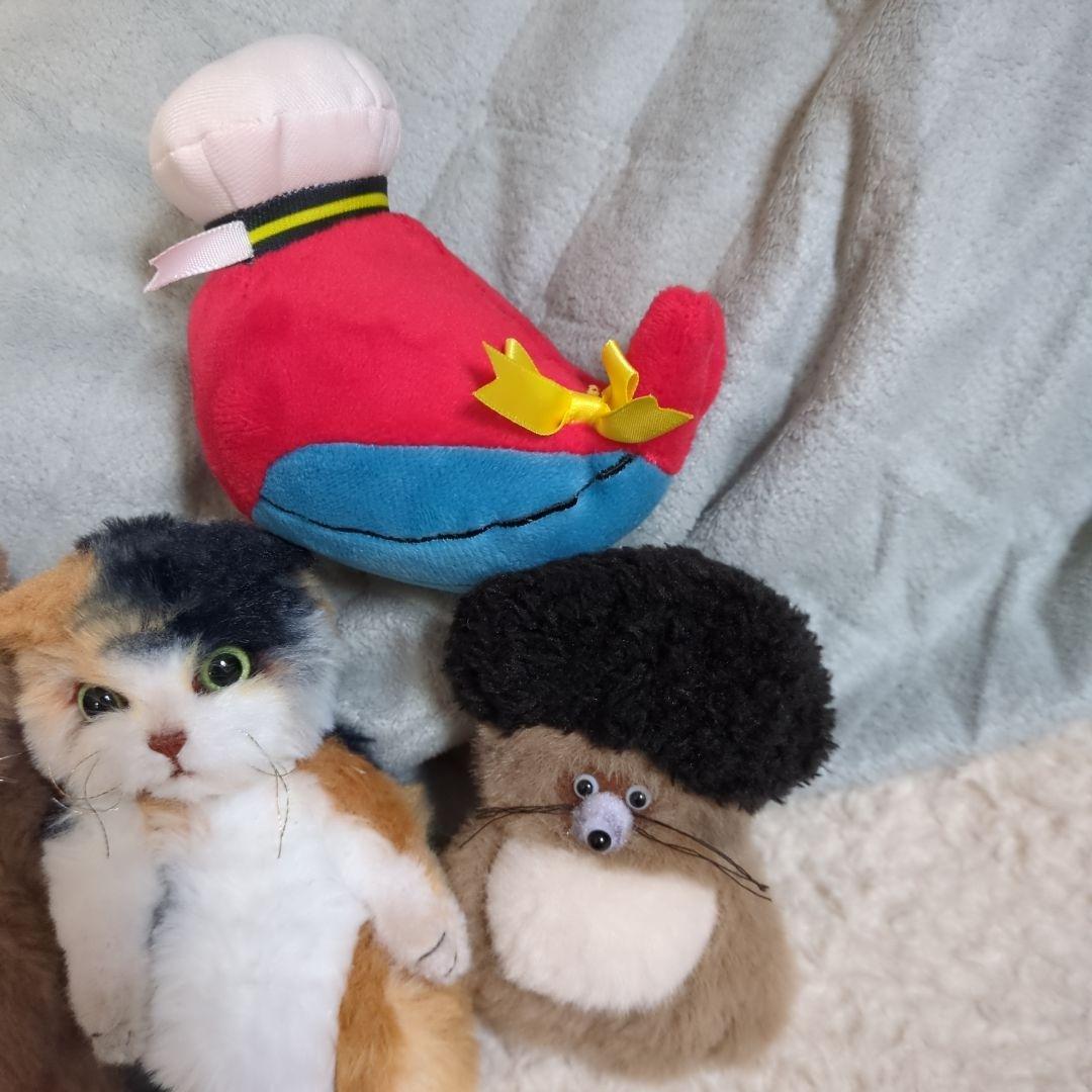 アートドール 作家 ハンドメイド 創作 国内 ぬいぐるみ たぬき 猫
