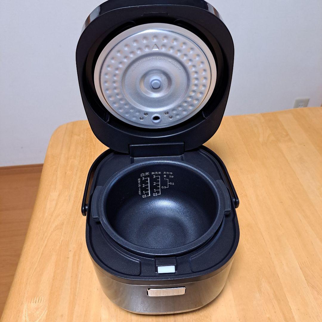 美品★SHARP炊飯器3合炊き★　取扱説明書付
