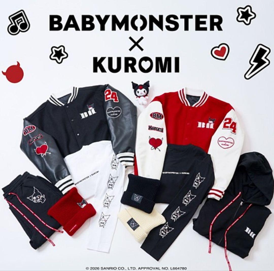べモン♥️ babymonster スタジアムジャンパー クロミ ベビモン