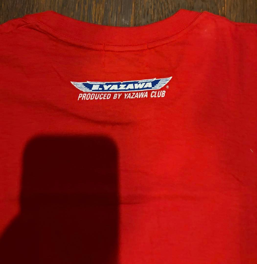 矢沢永吉 Tシャツ 赤 フデロゴ