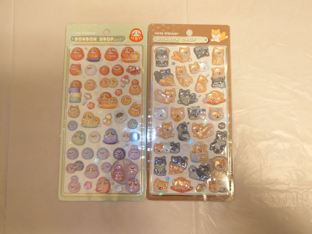 ボンボンドロップシール　和柄8種類セット　正規品