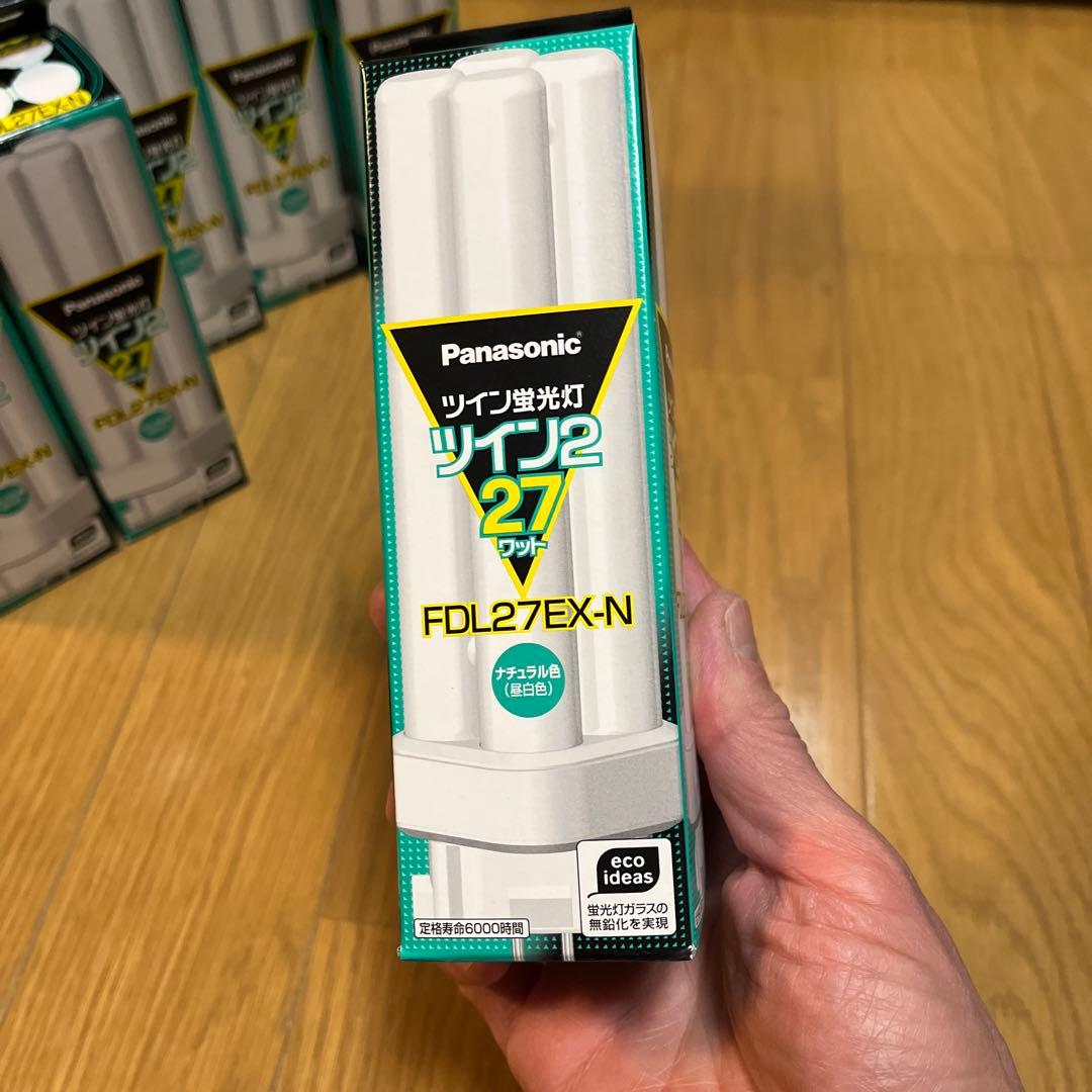 Panasonic FDL27EX-N 蛍光灯 27W 8個セット
