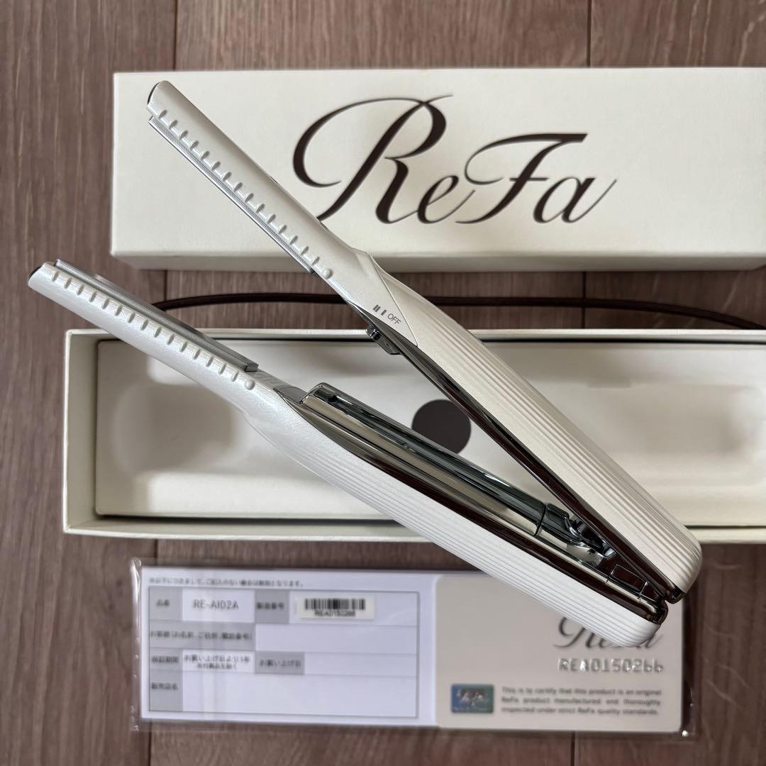 Refa リファビューテックフィンガーアイロン ストレートアイロン コードレス