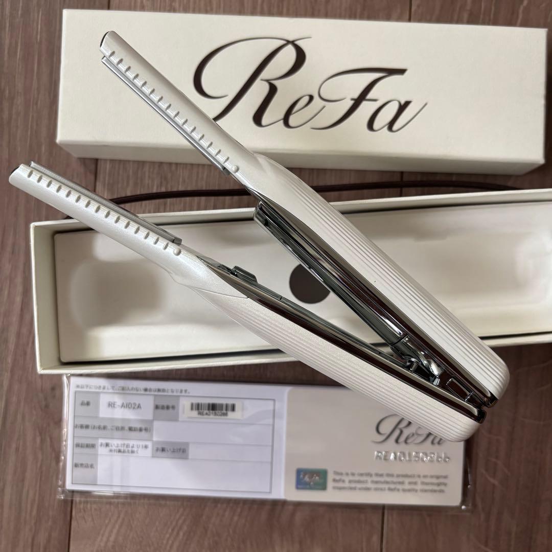 Refa リファビューテックフィンガーアイロン ストレートアイロン コードレス
