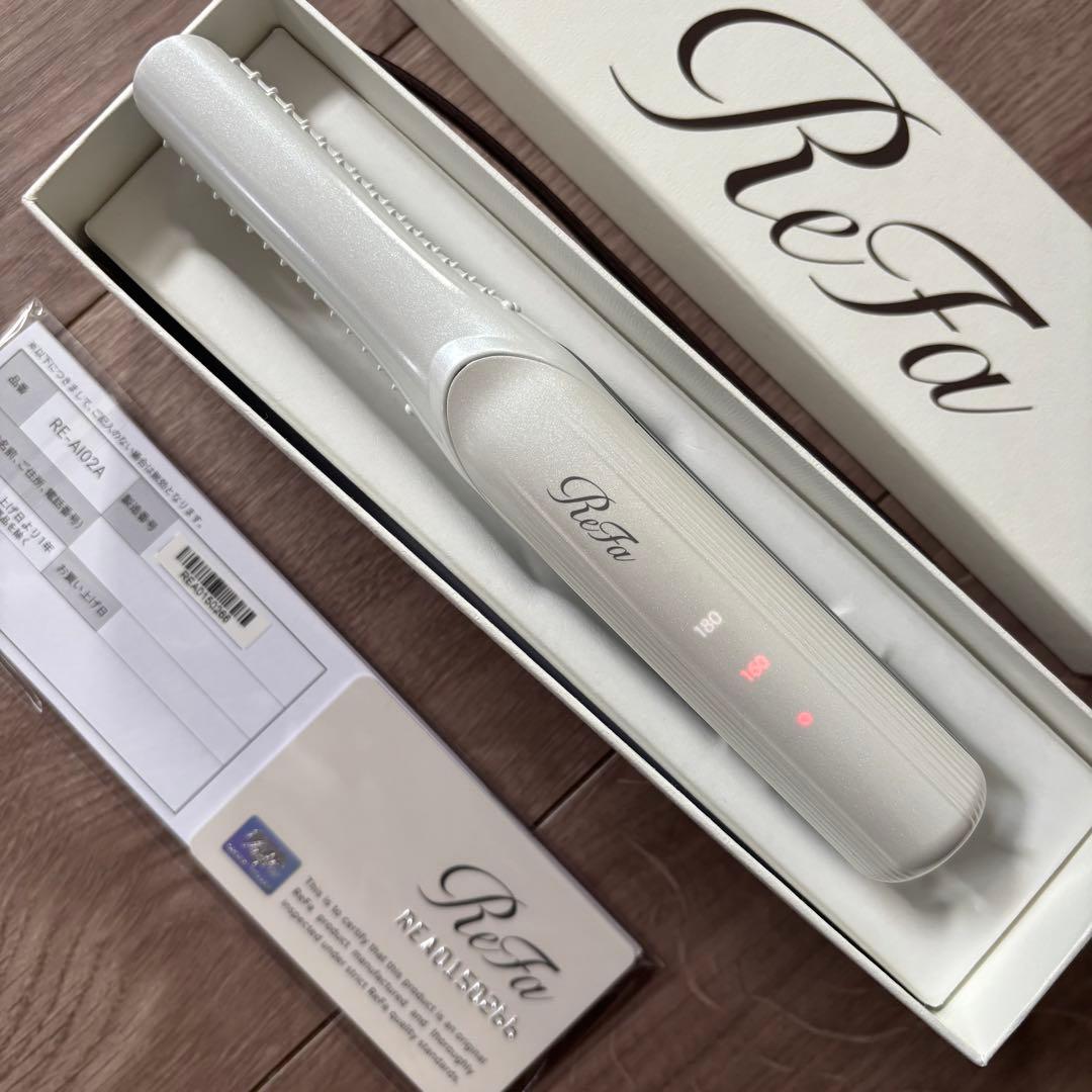 Refa リファビューテックフィンガーアイロン ストレートアイロン コードレス