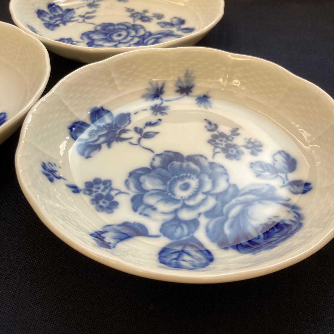 リチャードジノリ　ローズブルー　小皿　3枚