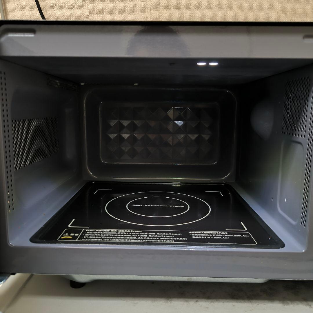 siroca 単機能電子レンジ 900W ブラック2021年製　ハイパワー