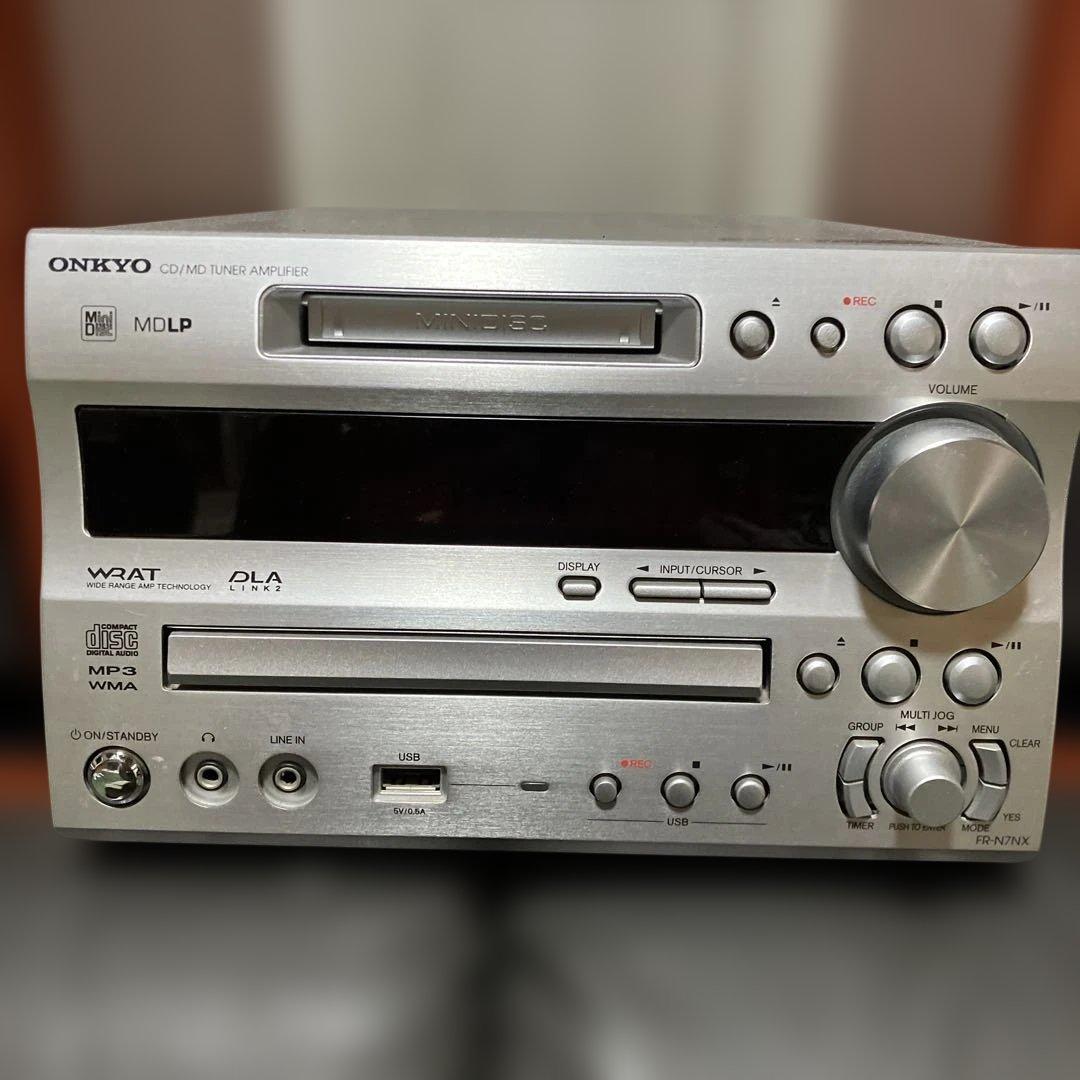 ONKYO CDミニコンポ 高出力アンプ