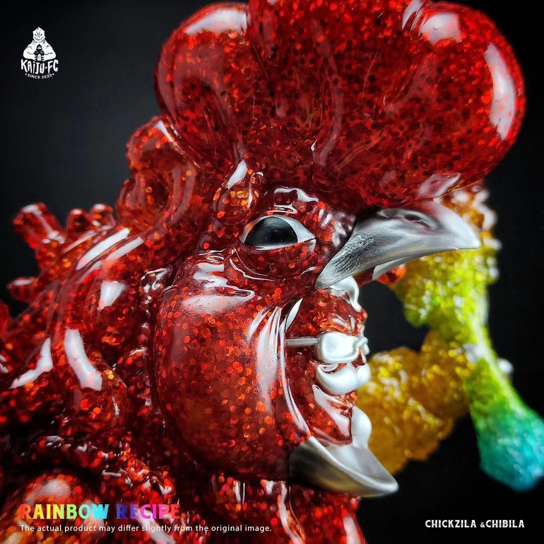 チジラとチビラ　レインボー　エクストラ　科学技術館　フィギュア　アートトイ