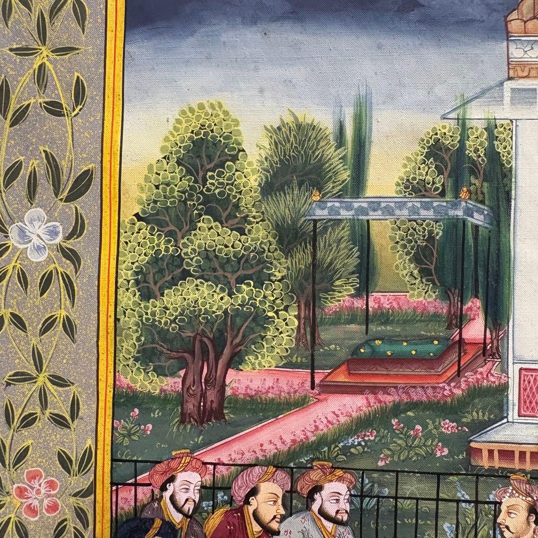 古画 額装 細密画 仏画 宗教画