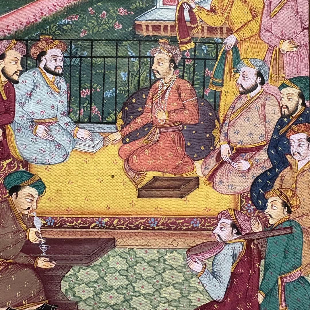 古画 額装 細密画 仏画 宗教画