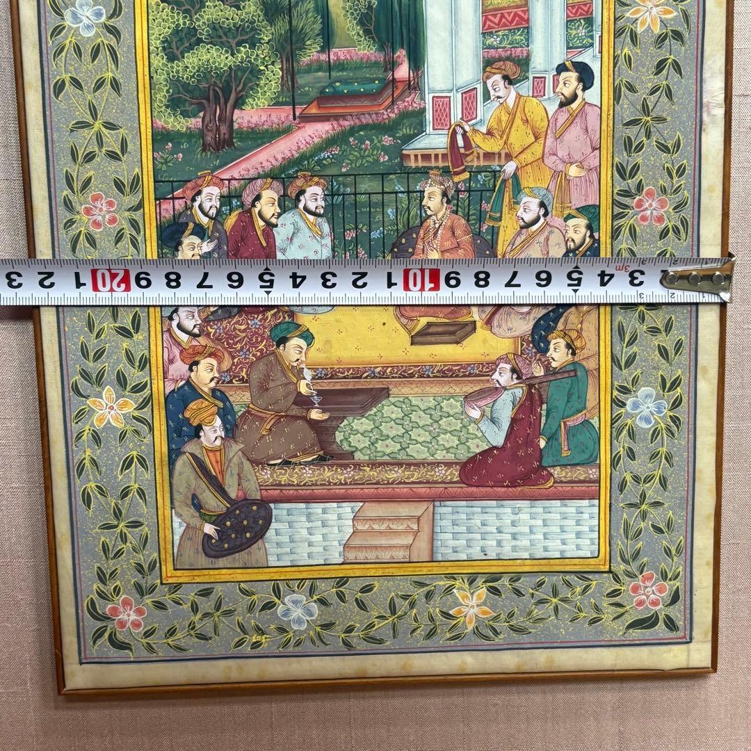 古画 額装 細密画 仏画 宗教画