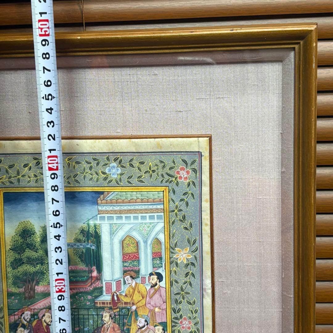 古画 額装 細密画 仏画 宗教画