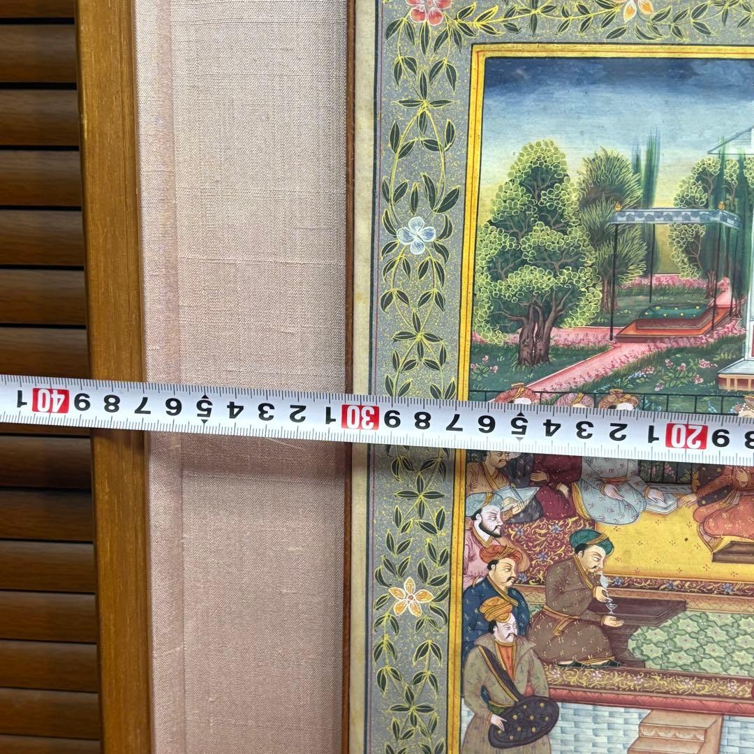 古画 額装 細密画 仏画 宗教画