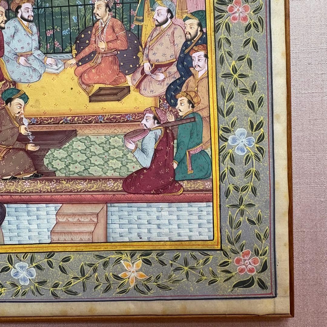 古画 額装 細密画 仏画 宗教画