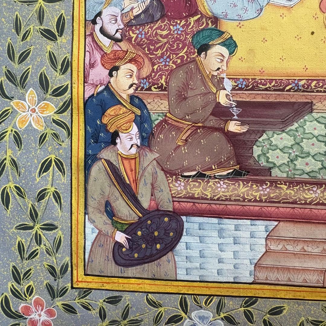 古画 額装 細密画 仏画 宗教画