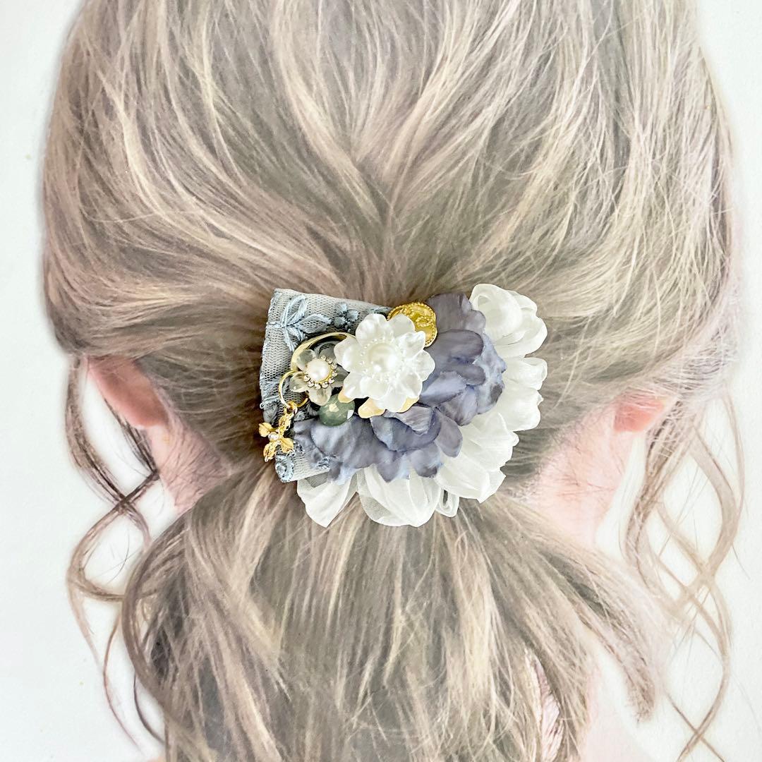 no.145 再販✩ハンドメイド小さくても存在感のあるポニーフック２点セット✩