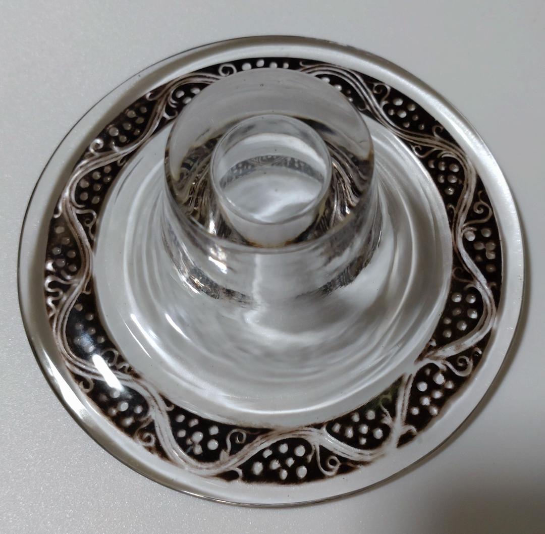 ルネ　ラリック　R LALIQUE パチネ彩色　RICQUEWIHR 燭台