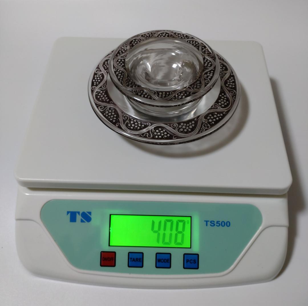 ルネ　ラリック　R LALIQUE パチネ彩色　RICQUEWIHR 燭台