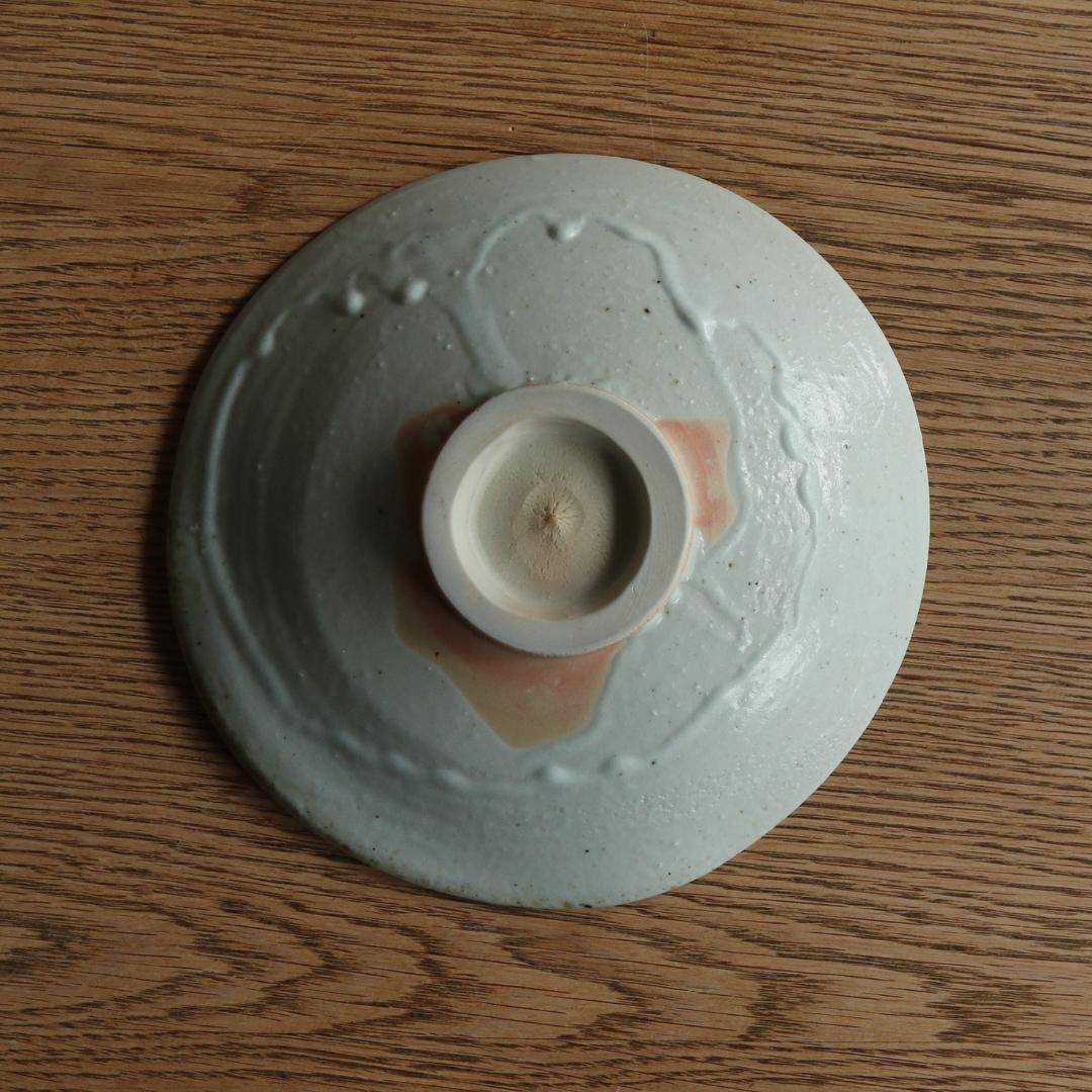 高仲健一さん　魚の印判　白磁　皿　ARTS&SCIENCE