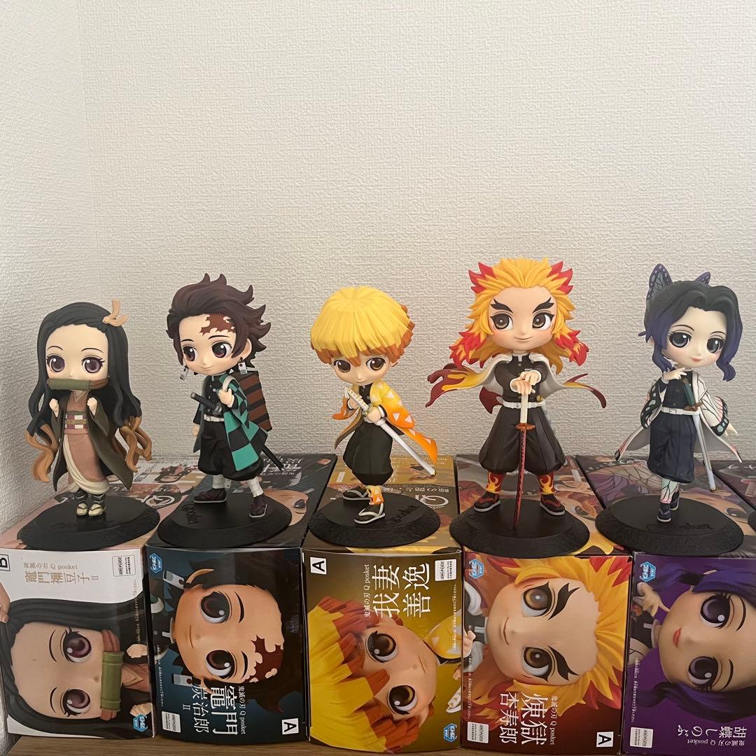 鬼滅の刃　Qposket フィギュア　セット