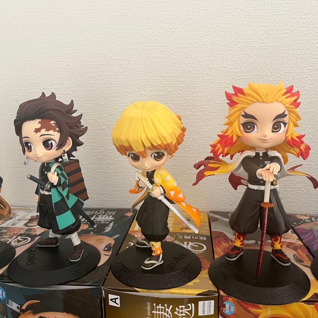 鬼滅の刃　Qposket フィギュア　セット