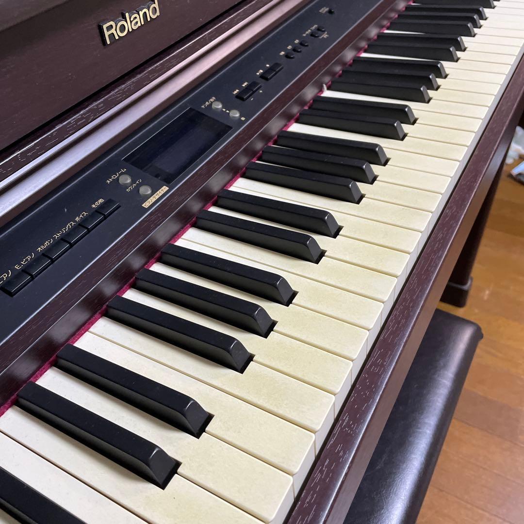 Roland デジタルピアノ ダークブラウンHP207-MH 2008年製