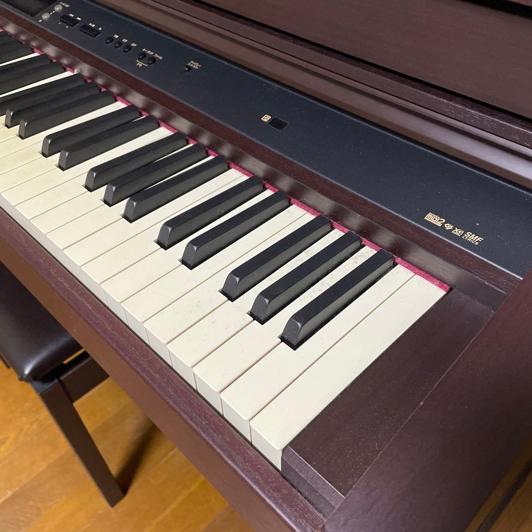 Roland デジタルピアノ ダークブラウンHP207-MH 2008年製