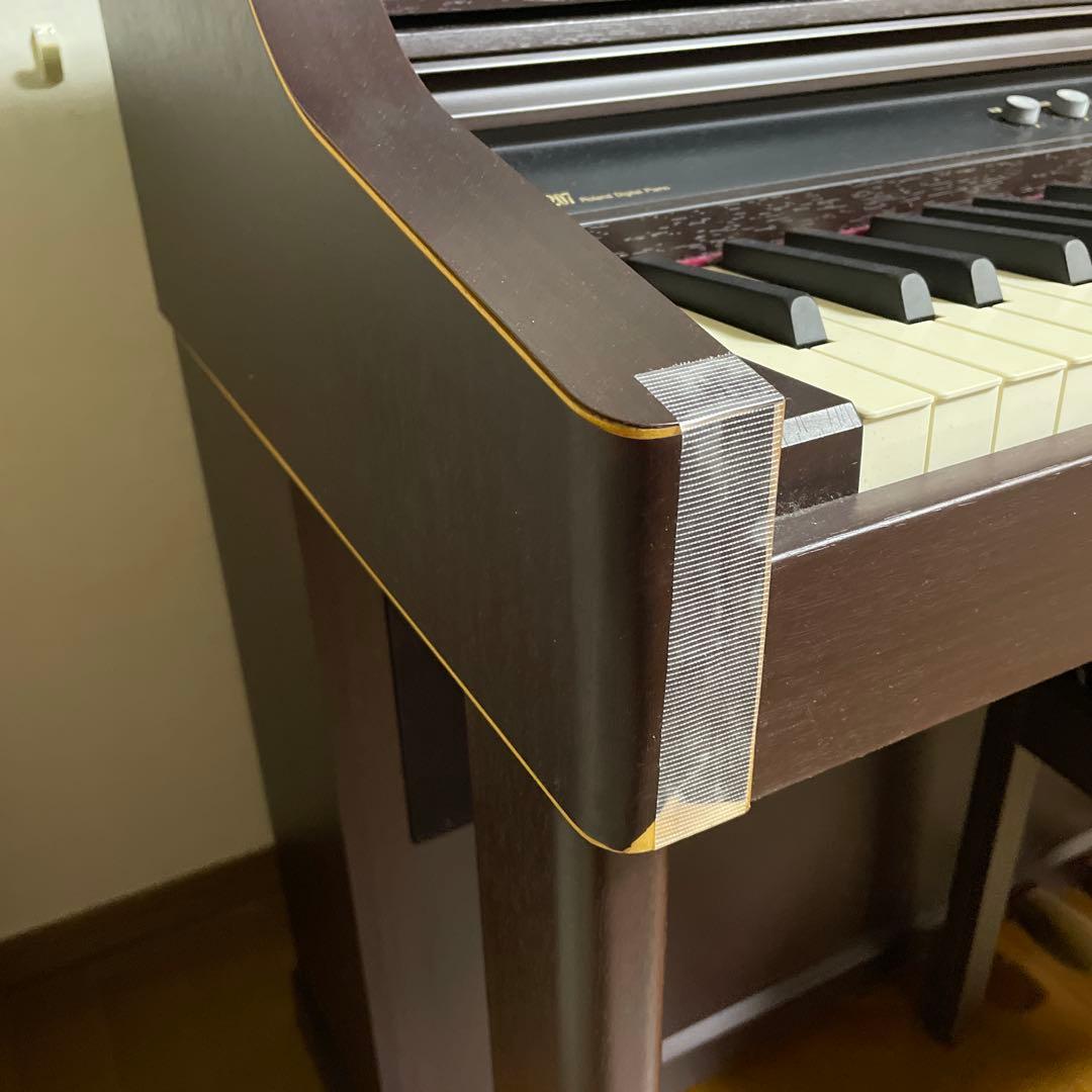 Roland デジタルピアノ ダークブラウンHP207-MH 2008年製