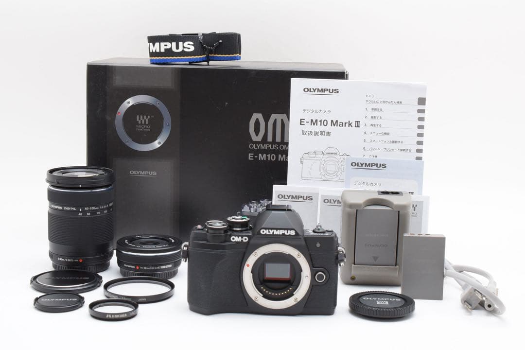 【新品数】OLYMPUS E-M10 Mark III ダブルズーム