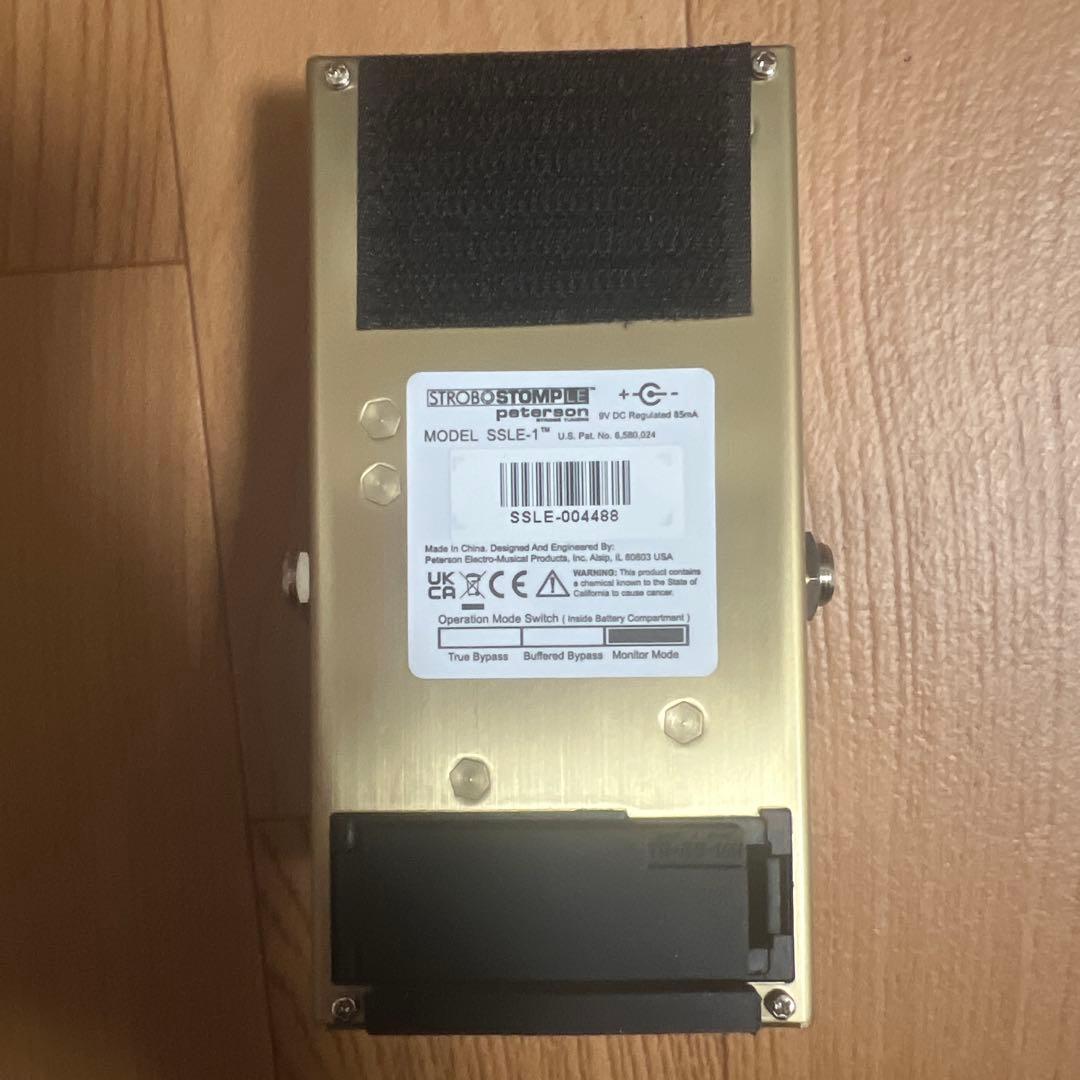 Peterson ストロボチューナー SSLE-1 STROBOSTOMP LE