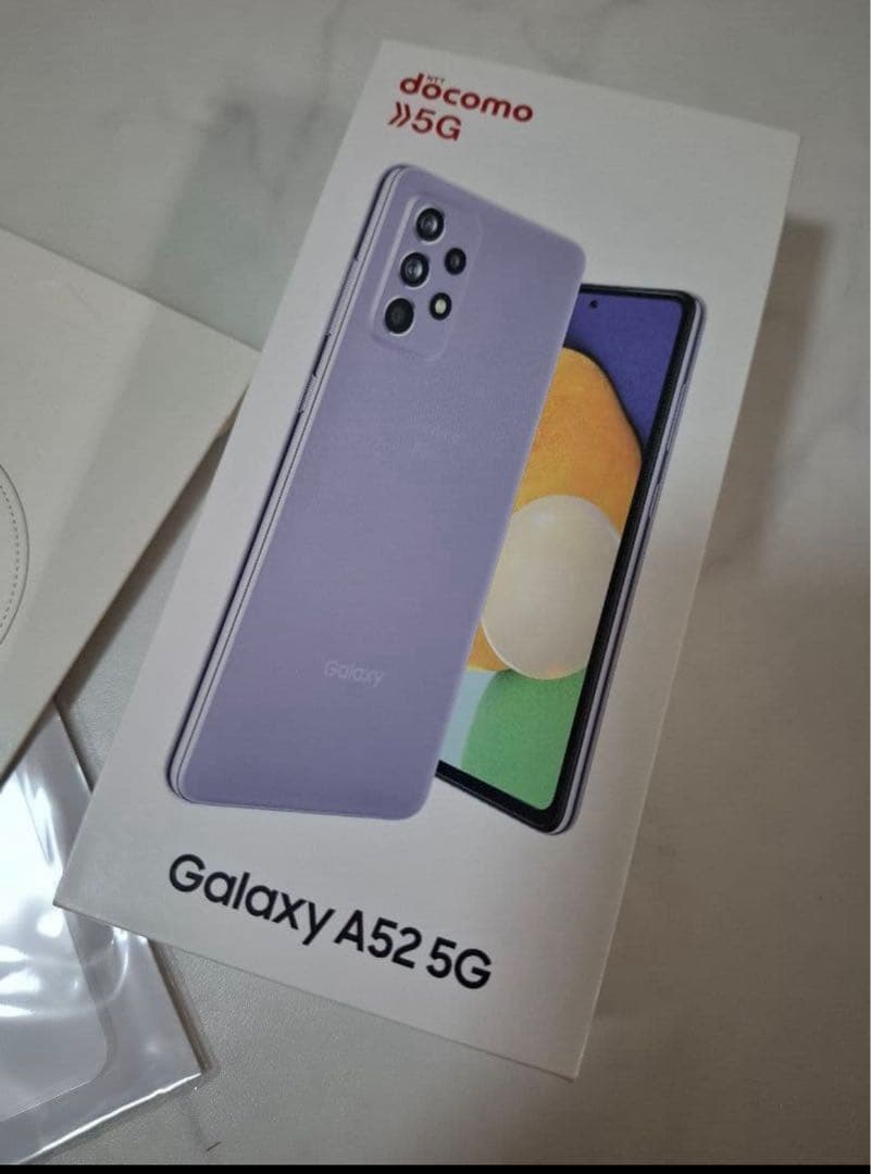 Samsung Galaxy A52 5G 本体 ブラック sim フリー