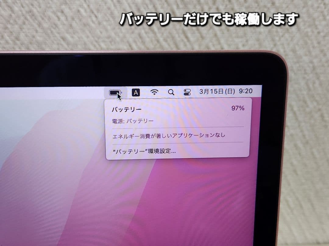 【ジャンク】MacBook12インチローズゴールド