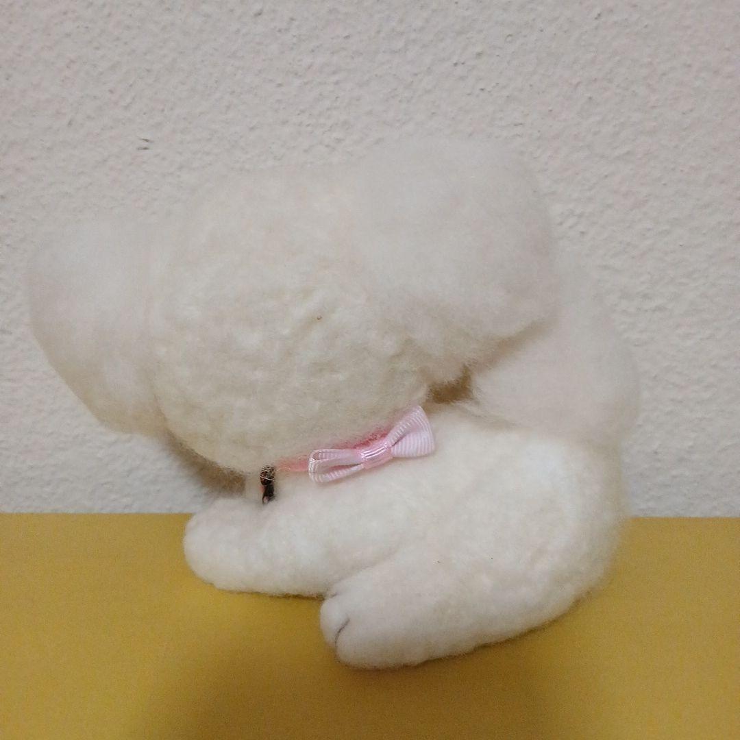 作家様　犬　ぬいぐるみ　ホワイト