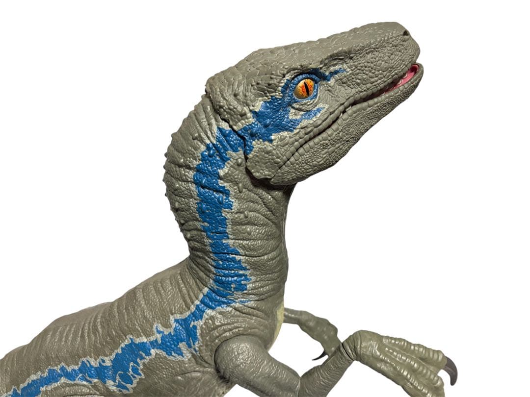ジュラシックワールド マテル ビッグブルー ヴェロキラプトル スーパービッグ
